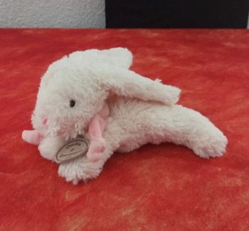 Lapin rose bonbon de Doudou et compagnie