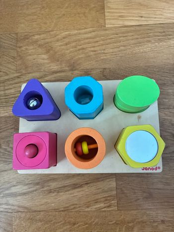 Puzzle 6 cubes sensoriels 