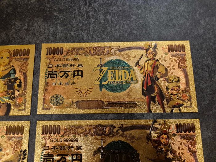 Billets OR à collectionner Link the Legend of Zelda - photo numéro 6
