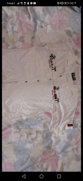 Chemise manches courtes garçon vintage