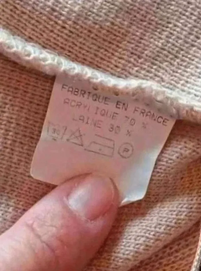 Pull beige - Manches longues - 52/54 - photo numéro 8
