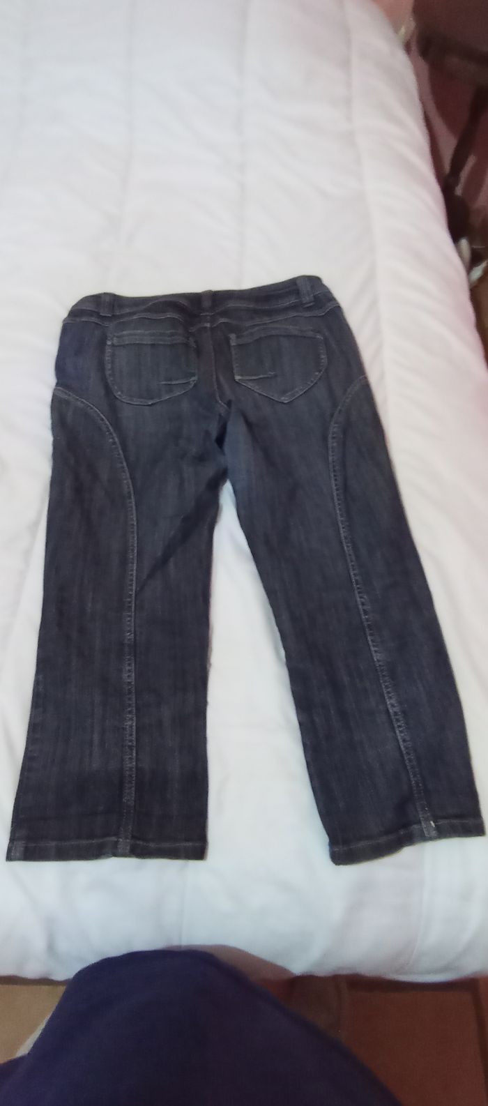 Pantacourt en jeans - photo numéro 2