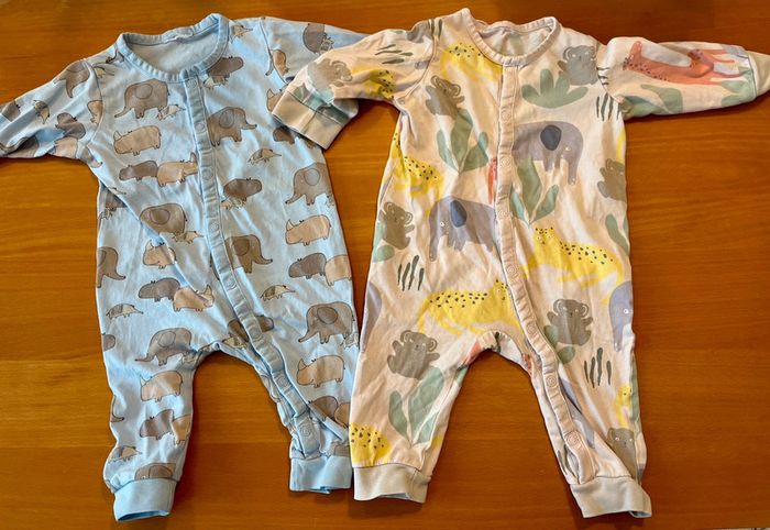 Lot pyjama sans pieds