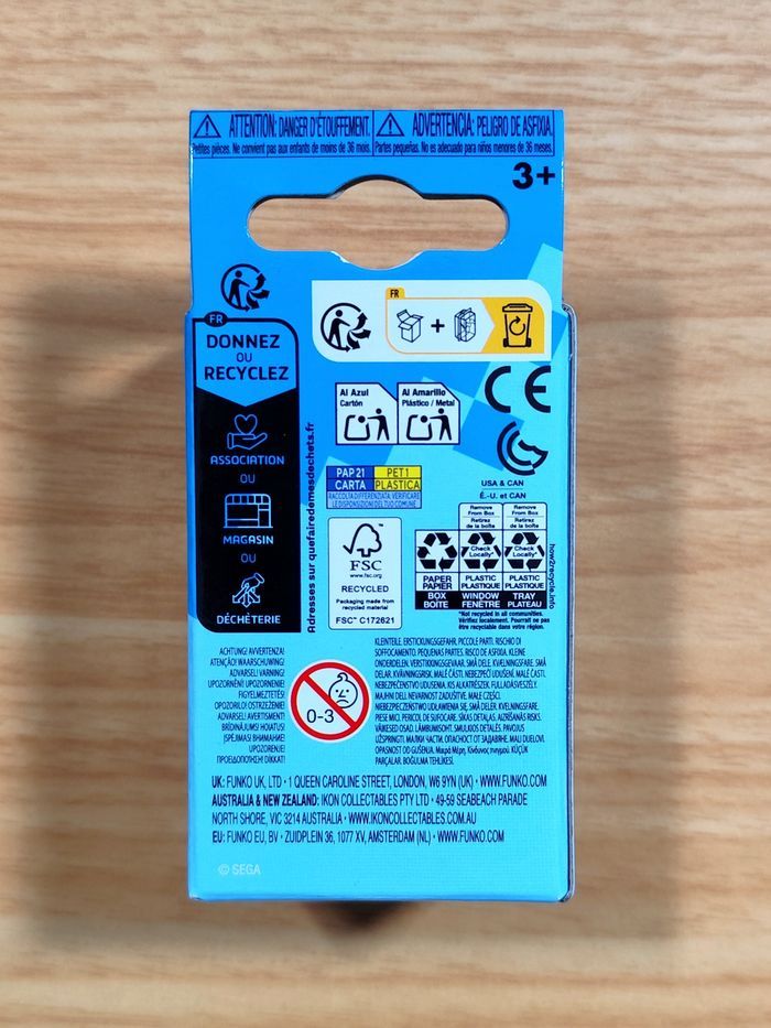 Pocket Pop! Keychain SONIC With Ring - Sonic The Hedgehog / SEGA - photo numéro 3