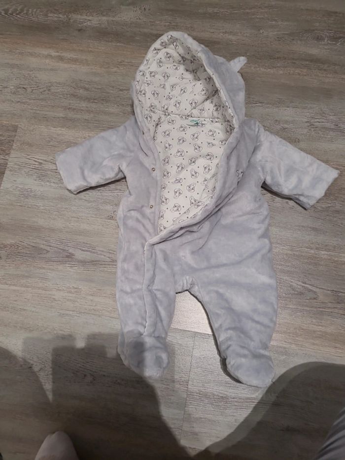 Combinaison chaude grise mixte Panpan Disney - photo numéro 6