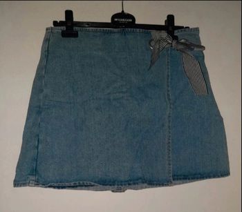 Jupe jean cache cache taille 38