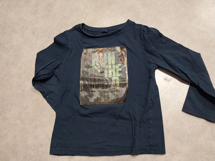 haut tee shirt manches longues garcon 6 ans