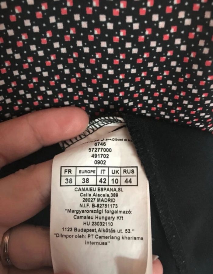 322 - Robe haut motif - photo numéro 2