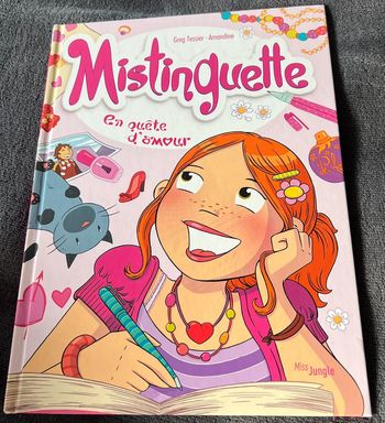 Livre bandes dessinées Mistinguette en quête d’amour en bon état voir photos