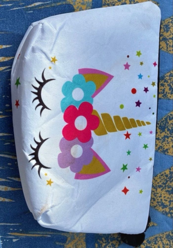 Pochette /trousse licorne - photo numéro 2