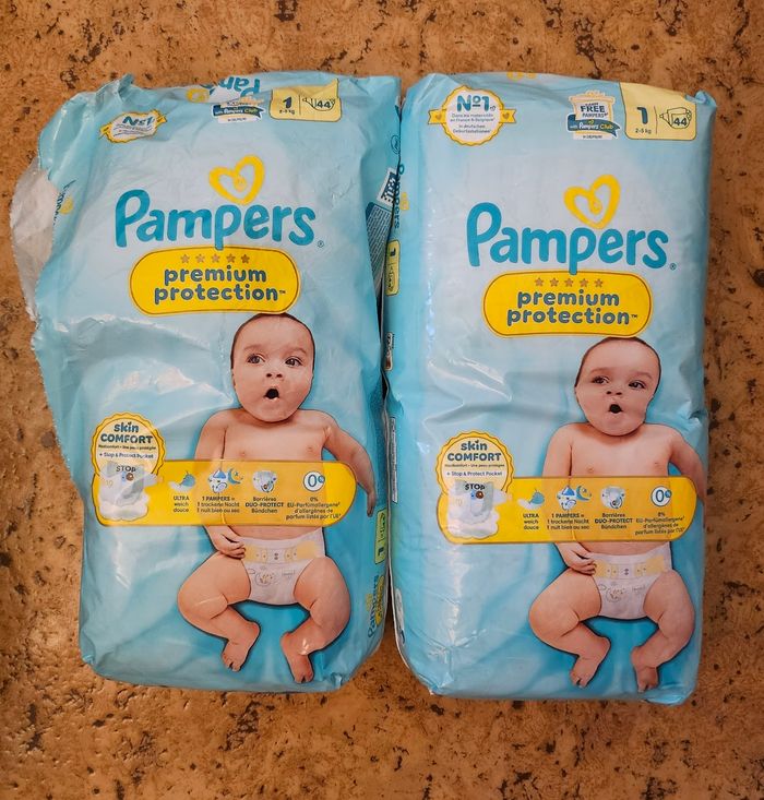 Couches Pampers