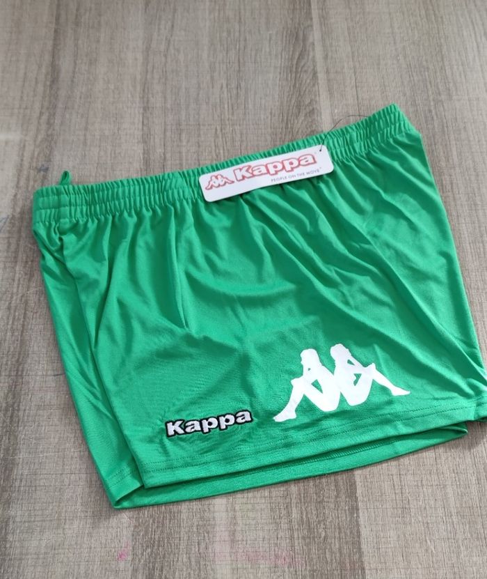 Short pour femme marque kappa taille XL couleur vert - photo numéro 5