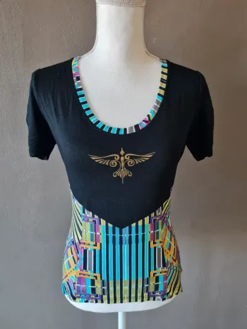 T-shirt Bleu d'Azur