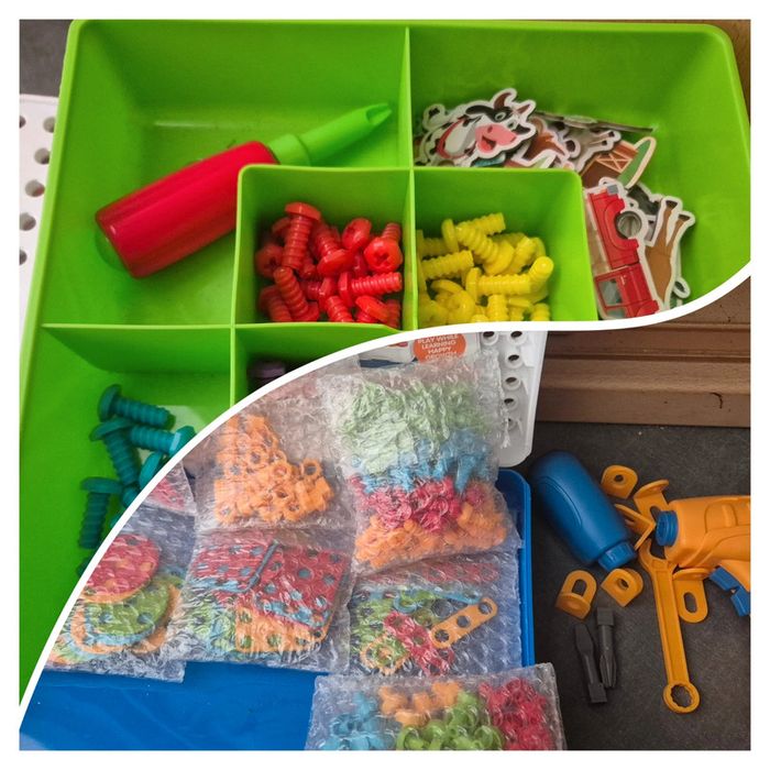 Lot de 2 jeux de construction