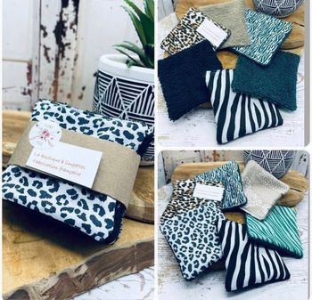 Lingettes lavable et réutilisable lot de 6