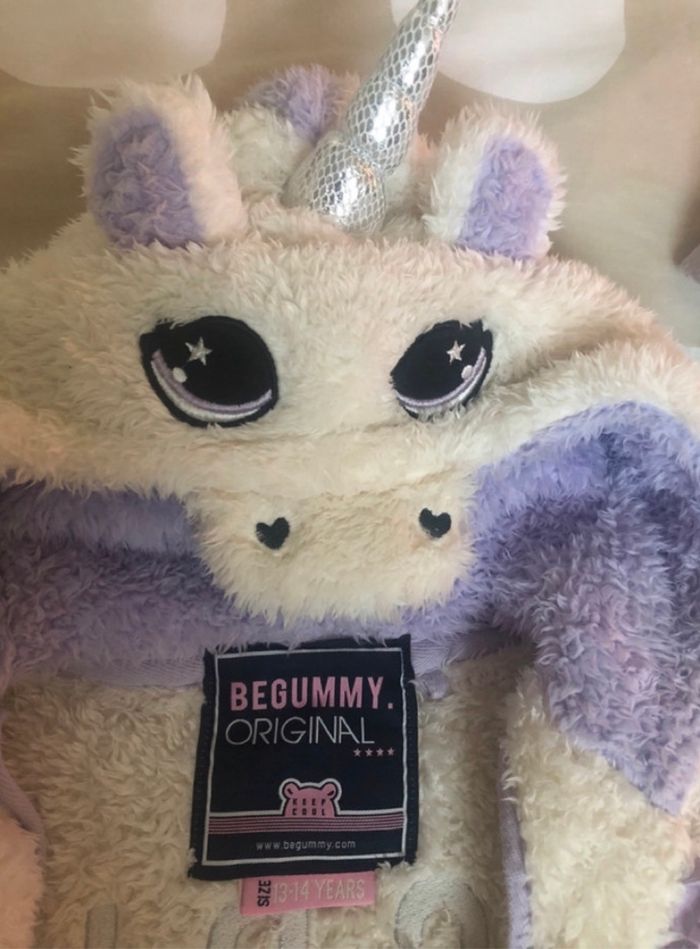 Veste BeGummy GIRL POWER capuche  Licorne 13-14 ans - photo numéro 4