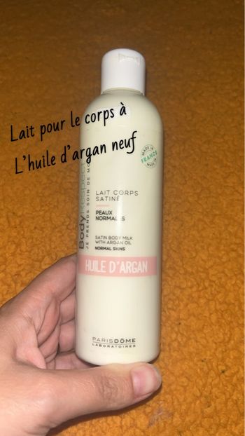 Lait corps huile d’argan