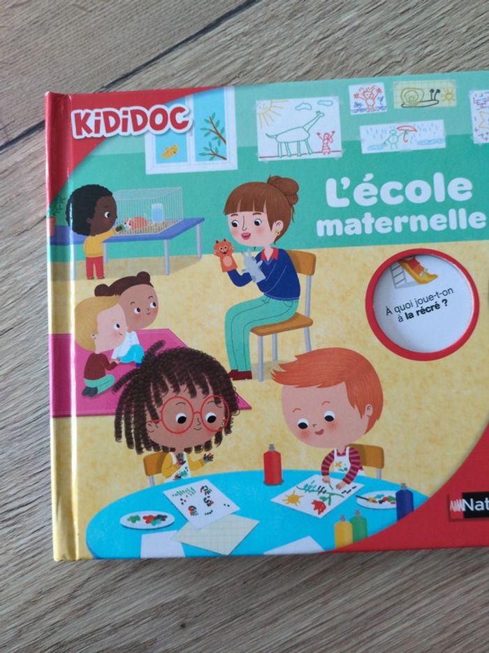 Livre kididoc l école maternelle