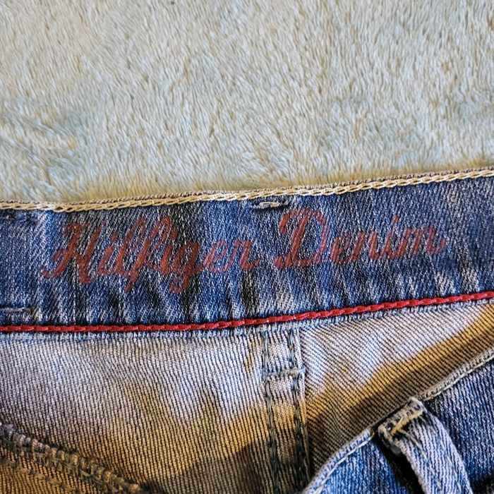 Pantacourt Jeans Femme vintage Y2K 🩳 Tommy Hilfiger - Taille W28 / FR38 - photo numéro 6