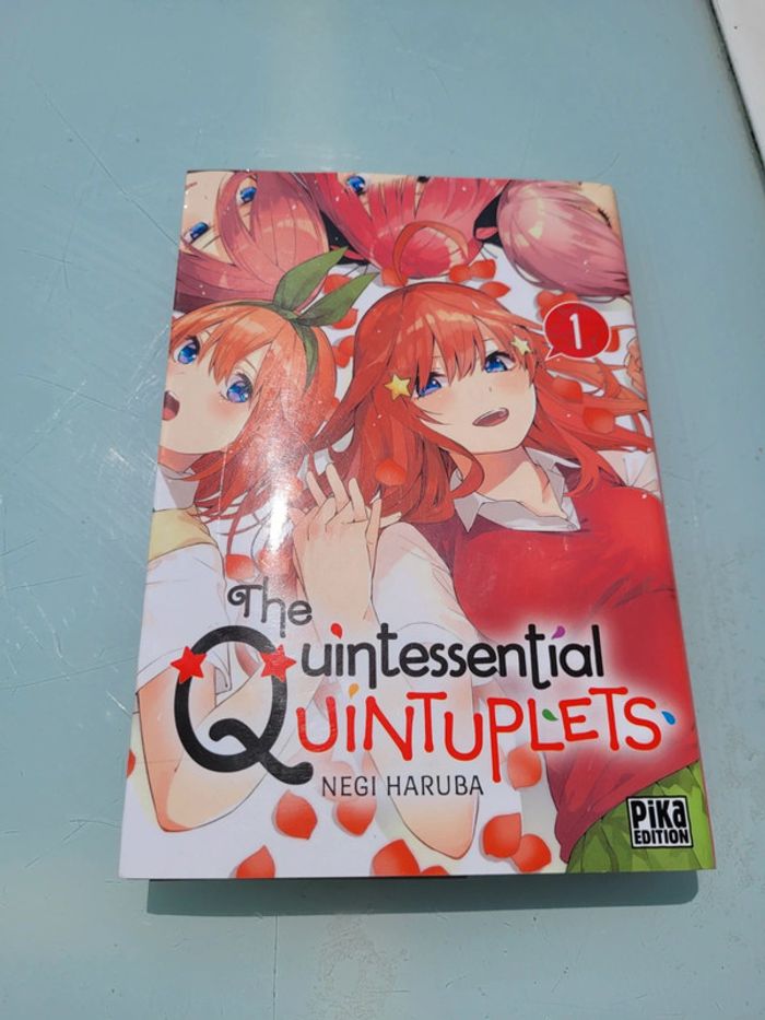 Manga The Quintessential Quontuplets tomes 1 à 10, Pika Édition - photo numéro 4