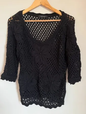 Pull crochet Twinset