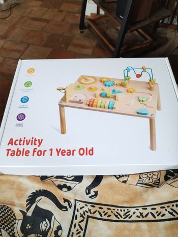 table d'activités