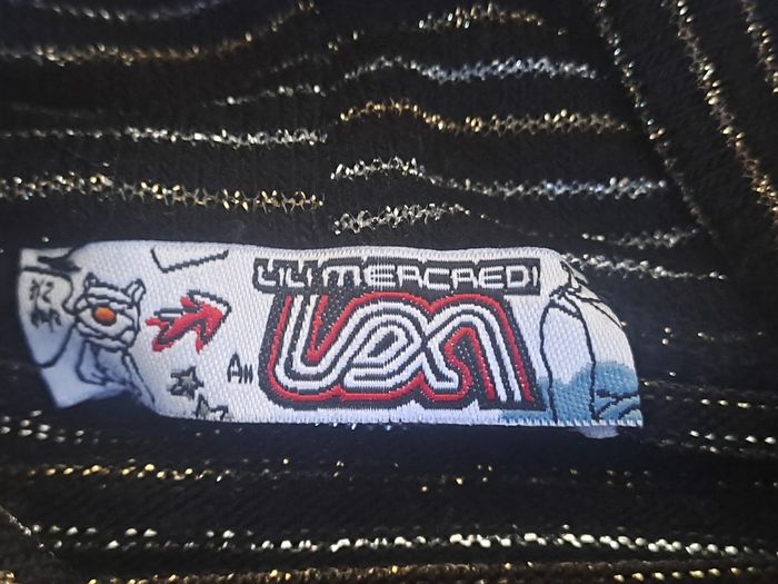 Top léger brillant à col roulé Lili Mercredi sans taille - photo numéro 6