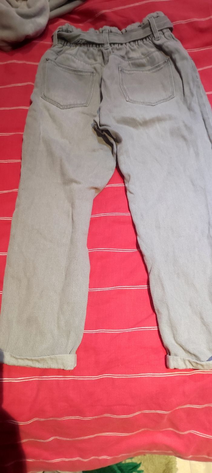 Pantalon jean fille - photo numéro 7