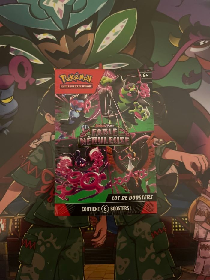 Bundle 6 Boosters Pokémon Fable nébuleuse EV6.5