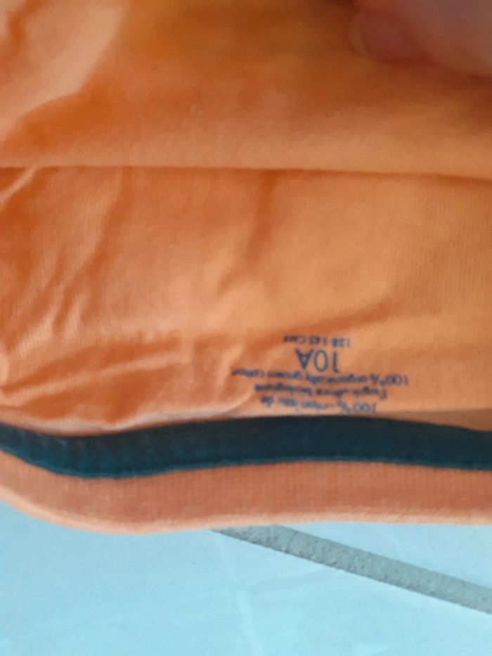 Tee-shirt manches courtes orange - photo numéro 2
