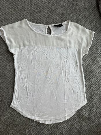 T-shirt manche courte blanc (34)