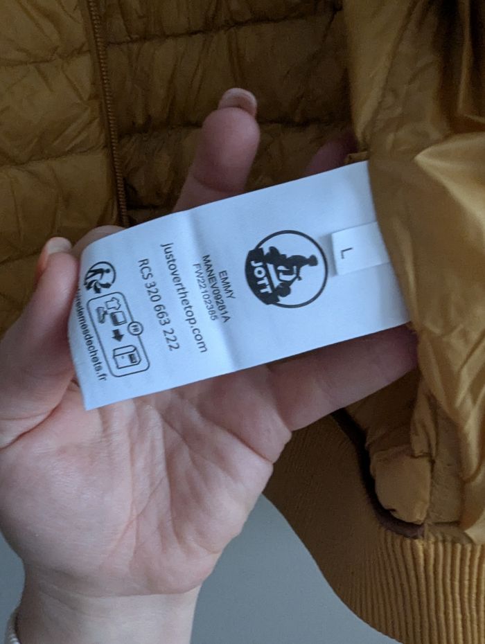 Doudoune jott femme taille L - photo numéro 6