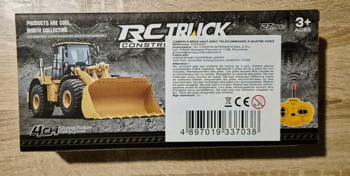 Jeu Engin de Construction Télécommandé – Jouet Enfant +3 ans - photo numéro 4