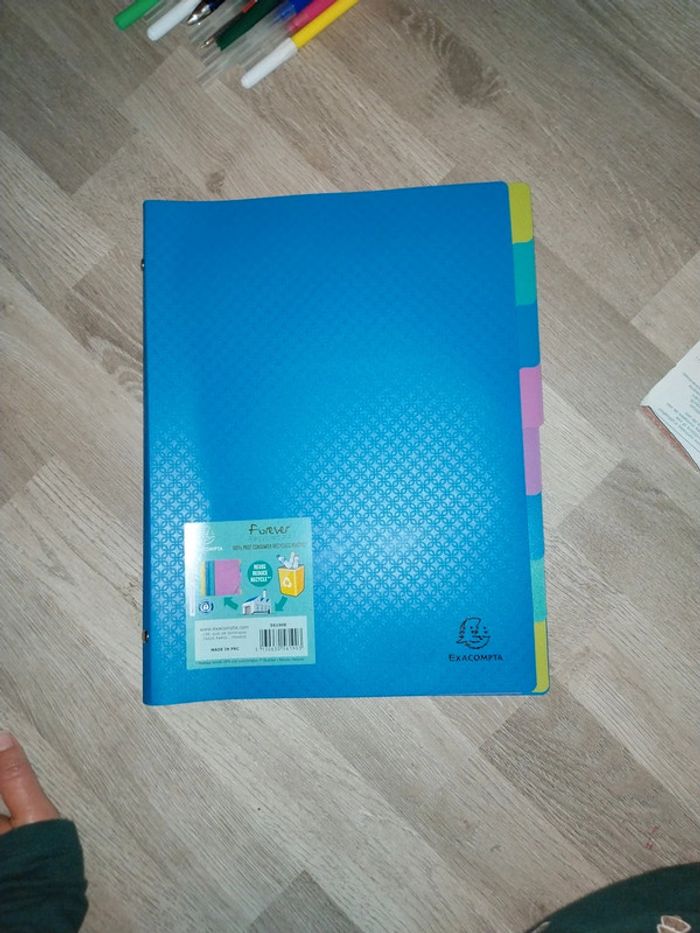 Pochette en plastique 8 intercalaires exacompta - photo numéro 2