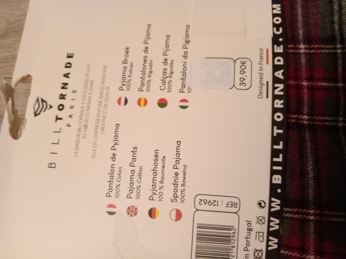 Pantalon de pyjama homme taille L - photo numéro 6