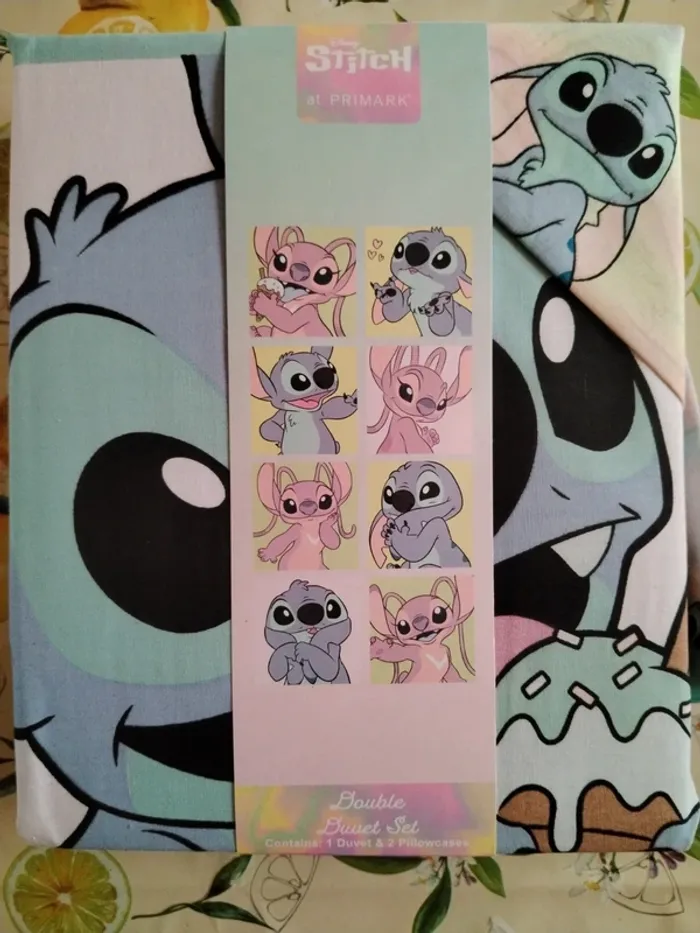 Parure de lit Stitch 2 personnes