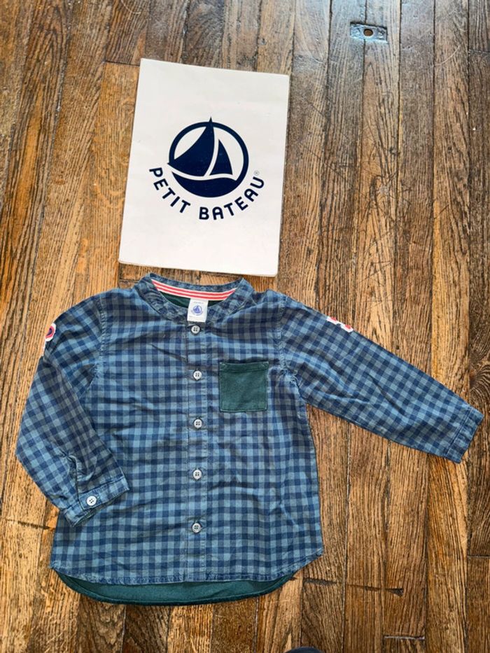 Chemise petit bateau 24 mois