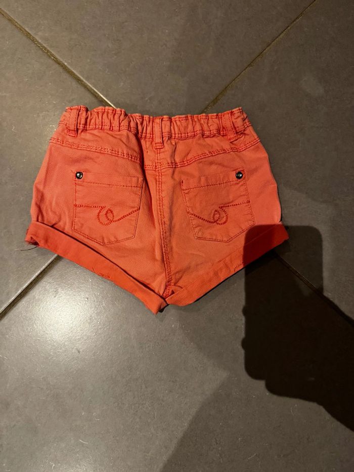 Short / Bermuda en jean - Orchestra - Basics / Strass - Rose & argenté - 7 ans - photo numéro 3