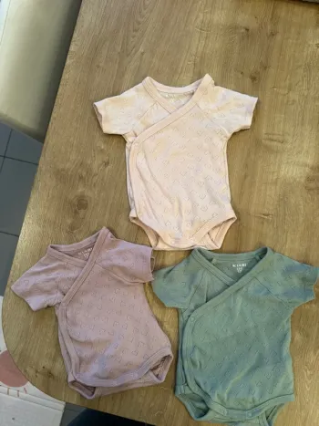 Lot de 3 body Kiabi