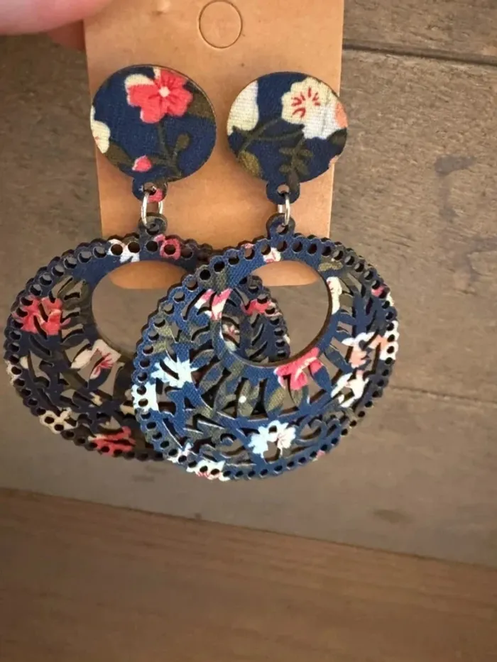 Boucle d’oreilles fantaisie - photo numéro 2