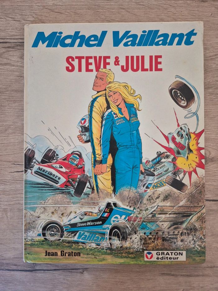 Bande dessinée Michel Vaillant Steve et Julie