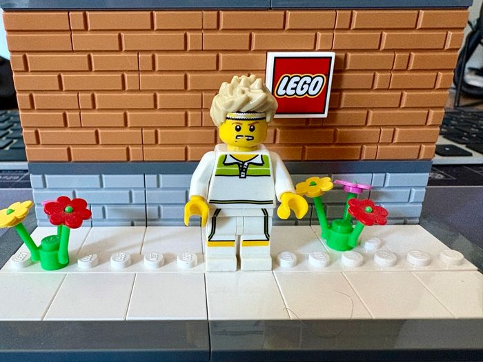Figurine Lego Tennis Ace, Series 7 (col105)