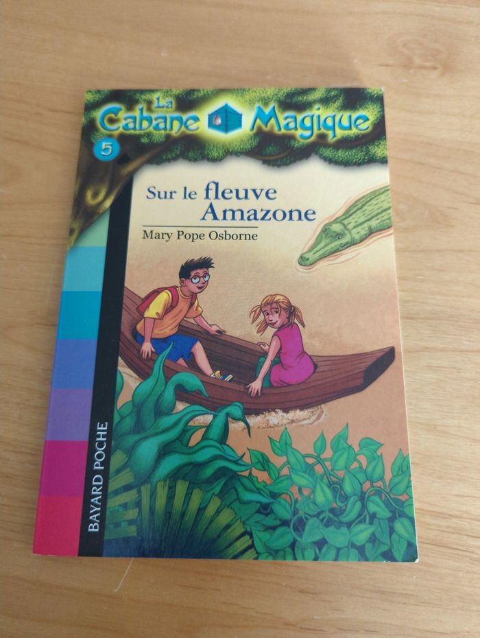 Livre la cabane magique 5 sur le fleuve Amazone
