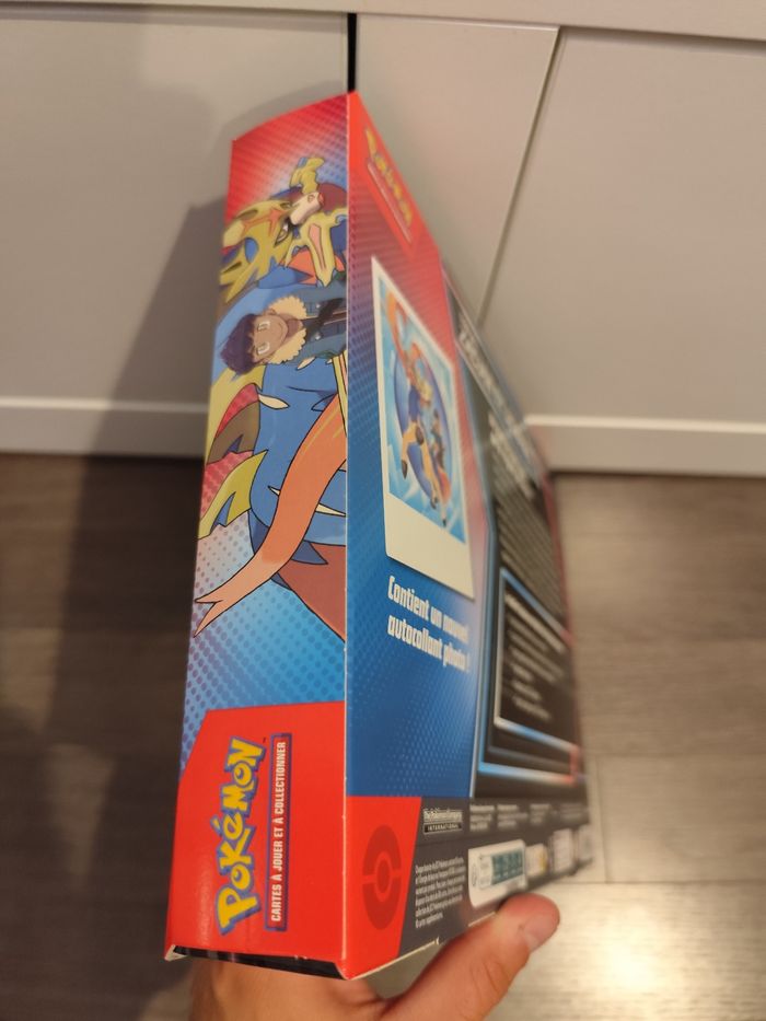 Coffret Zacian ex de Nabil cartes Pokémon EV9 aventures ensemble Etincelles déferlantes EV8 - photo numéro 5