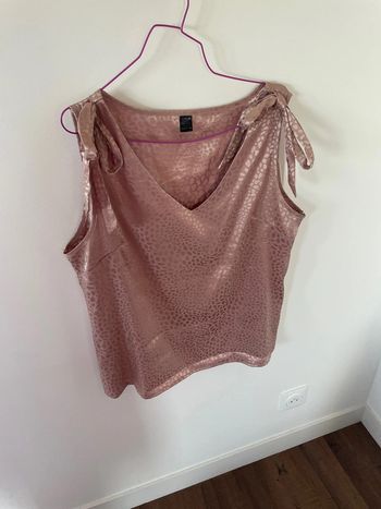 Haut shein rose taille xl