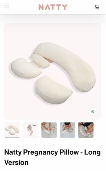 Coussin long maternité Natty