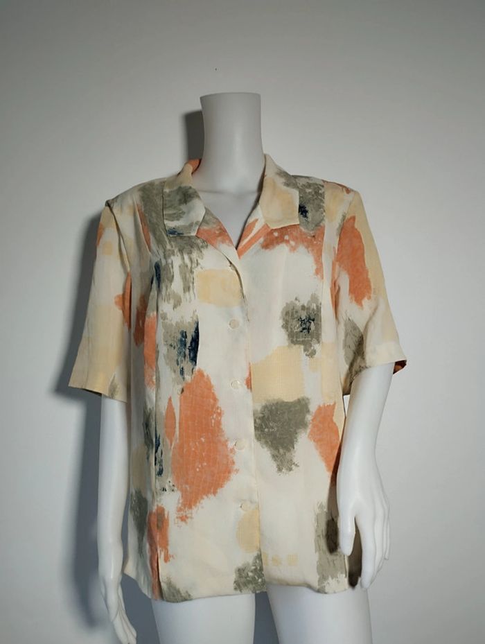 Blouse manches courtes ou chemisier Guy Dubouis taille 46