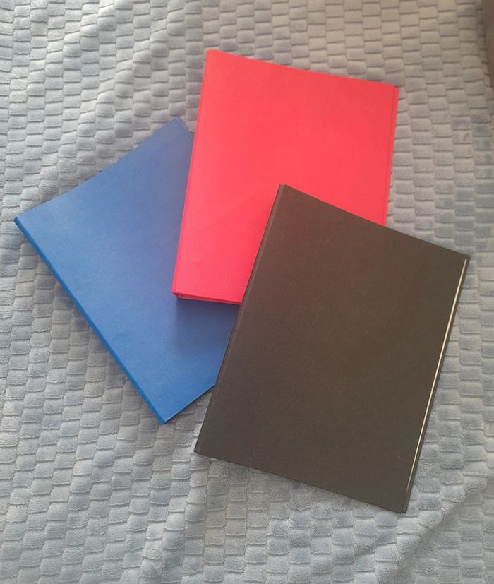 Lot de 3 Grand Classeur rigide