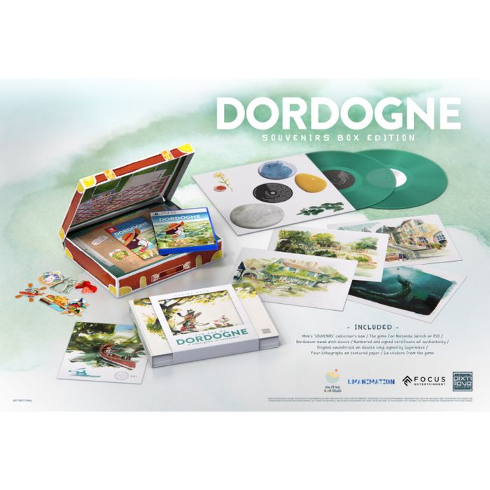 Dordogne Souvenir Box edition collector Jeu Playstation PS5 deluxe pix’n love games - photo numéro 5