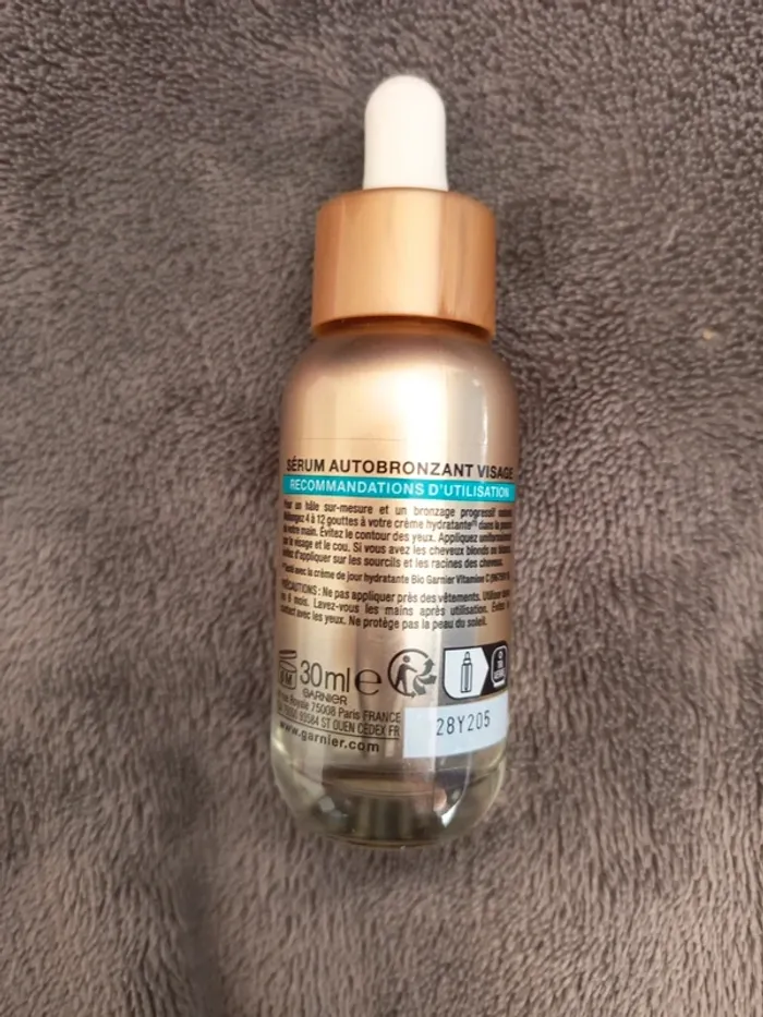 Sérum autobronzant visage Garnier Ambre solaire - photo numéro 2